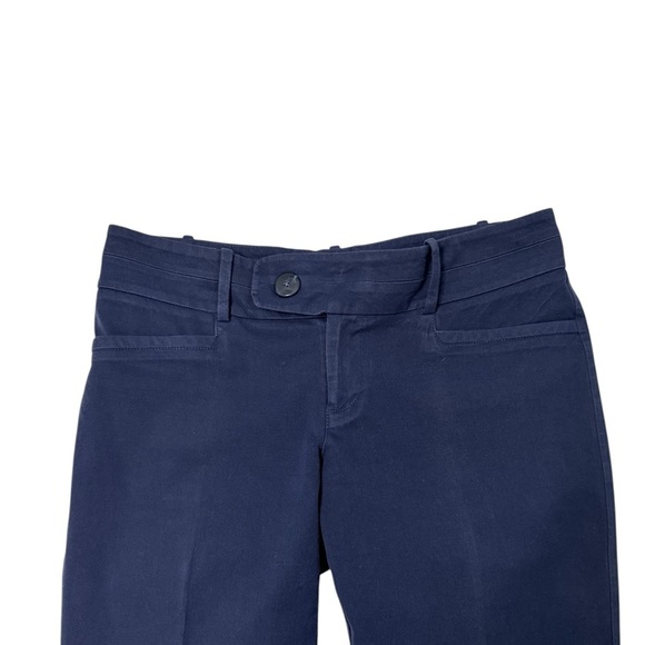 Lilly Pulitzer Navy Blue Luxury Women's Office Career Capri Pant Size 12 - Picture 3 of 8